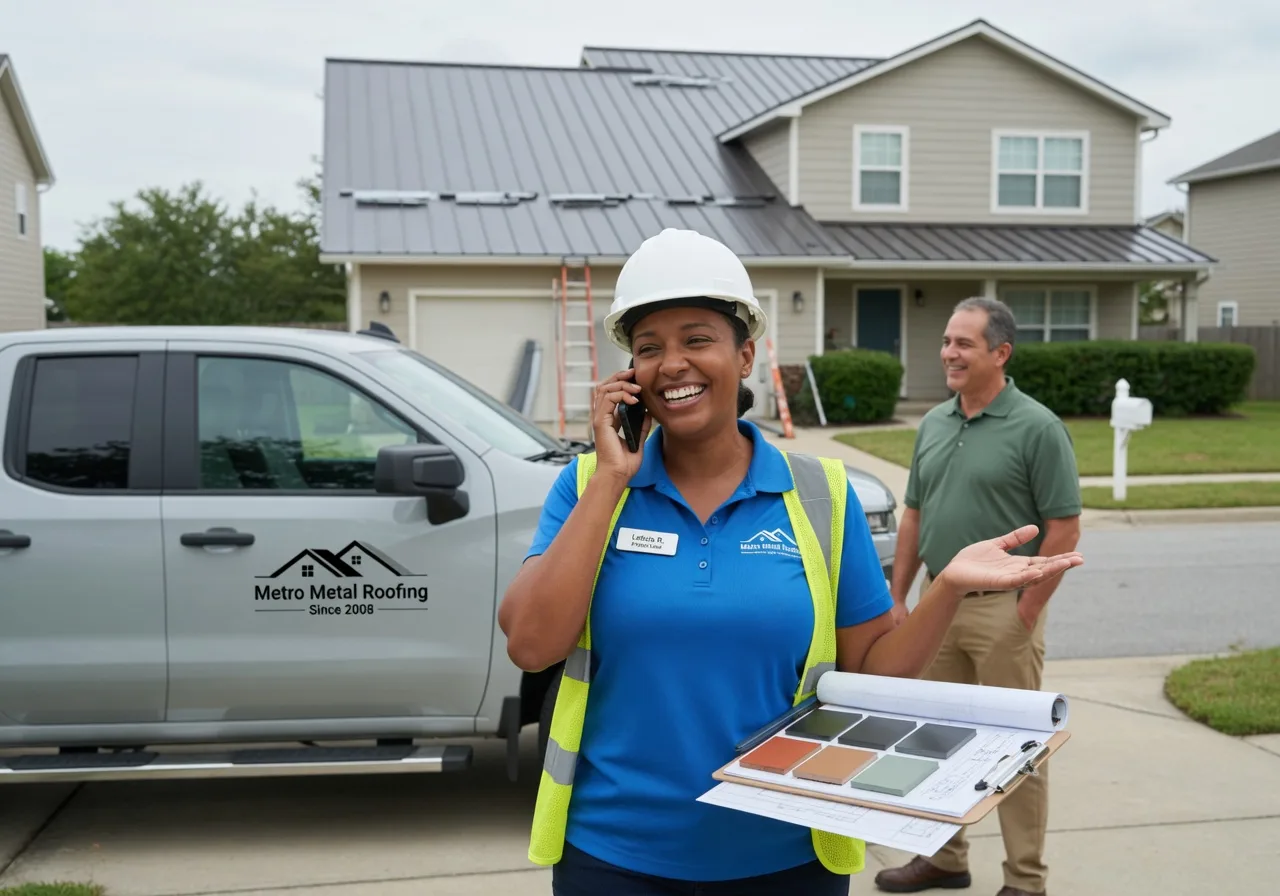 Storm Damage Metal Roof Repair in North Haverhill, NH